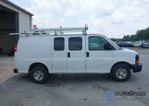 2015 Chevrolet Express 2500 Work Van from USA, damaged, VIN 1GCWGFCF9F1283932
